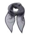 PR740 Premier 'Colours' Chiffon Scarf Steel colour image